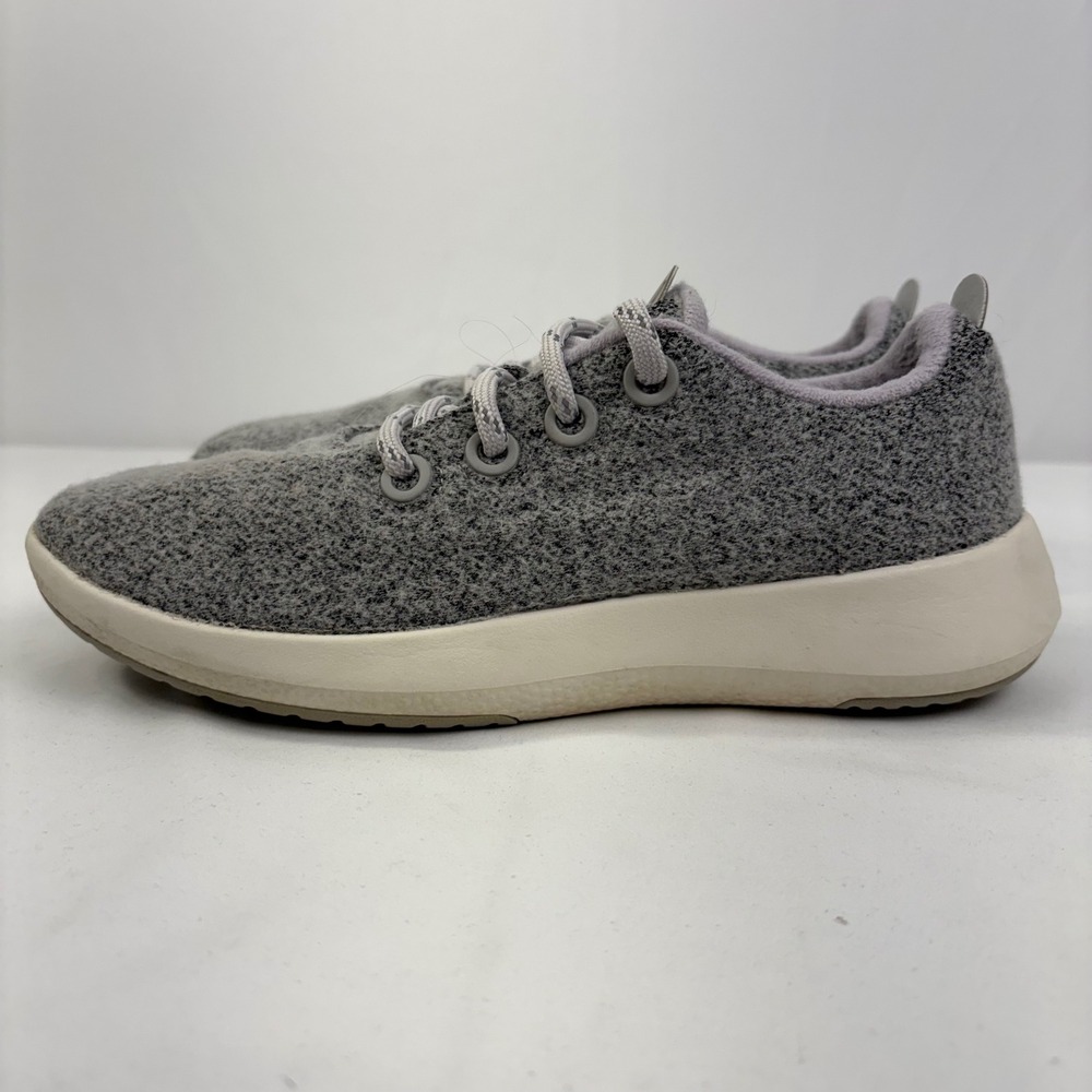 Allbirds Women's Wool Runners Grey Merino Wool Walking Sneakers Shoes Size 9